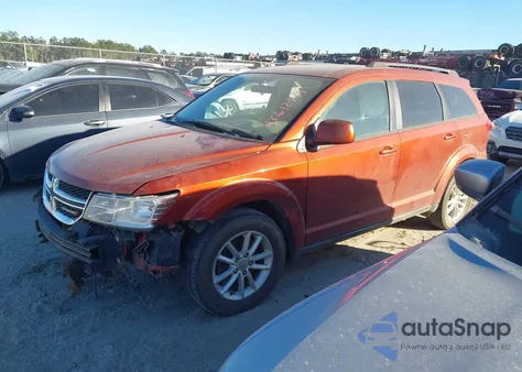 2013 Dodge Journey Sxt z USA, uszkodzony, nr VIN 3C4PDCBG3DT674876